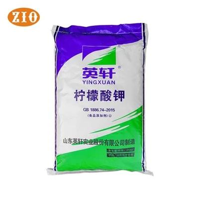 Food Grade Kalium Sitrat Kristal Bubuk